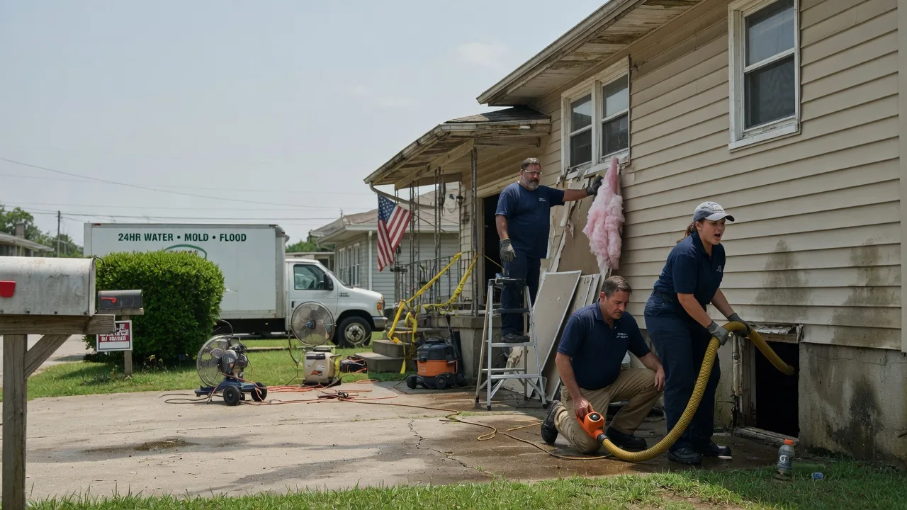 Water Damage Repair in Hartford, IL near me